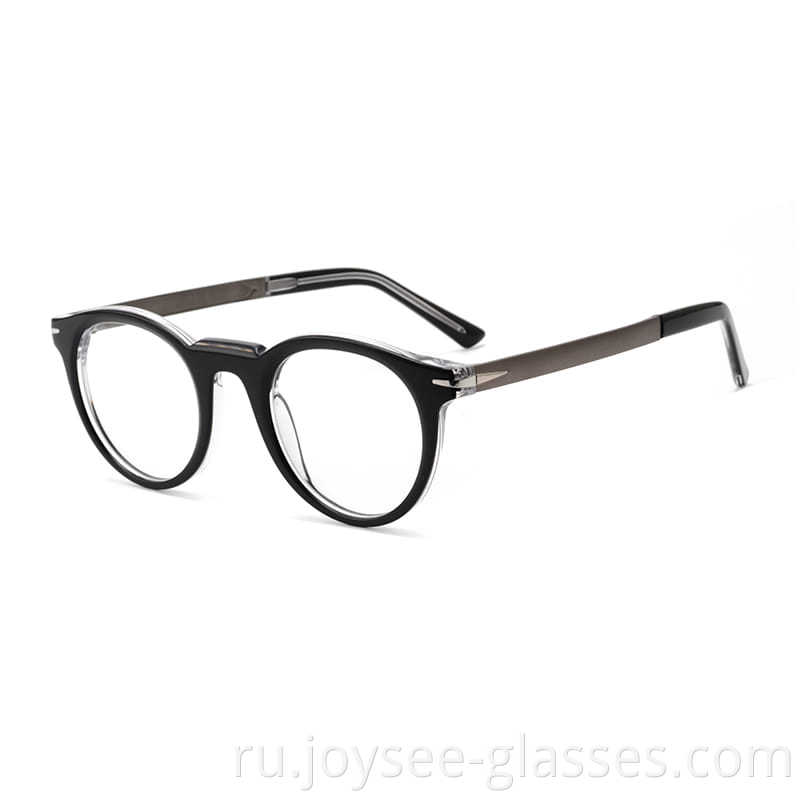 Round Retro Acetate Eyewear 4